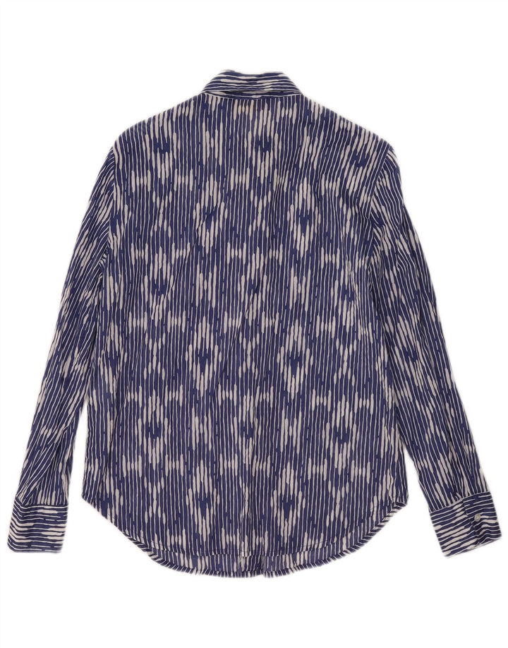 Koszula damska Piombo UK 10 Small Blue Ikat Cotton