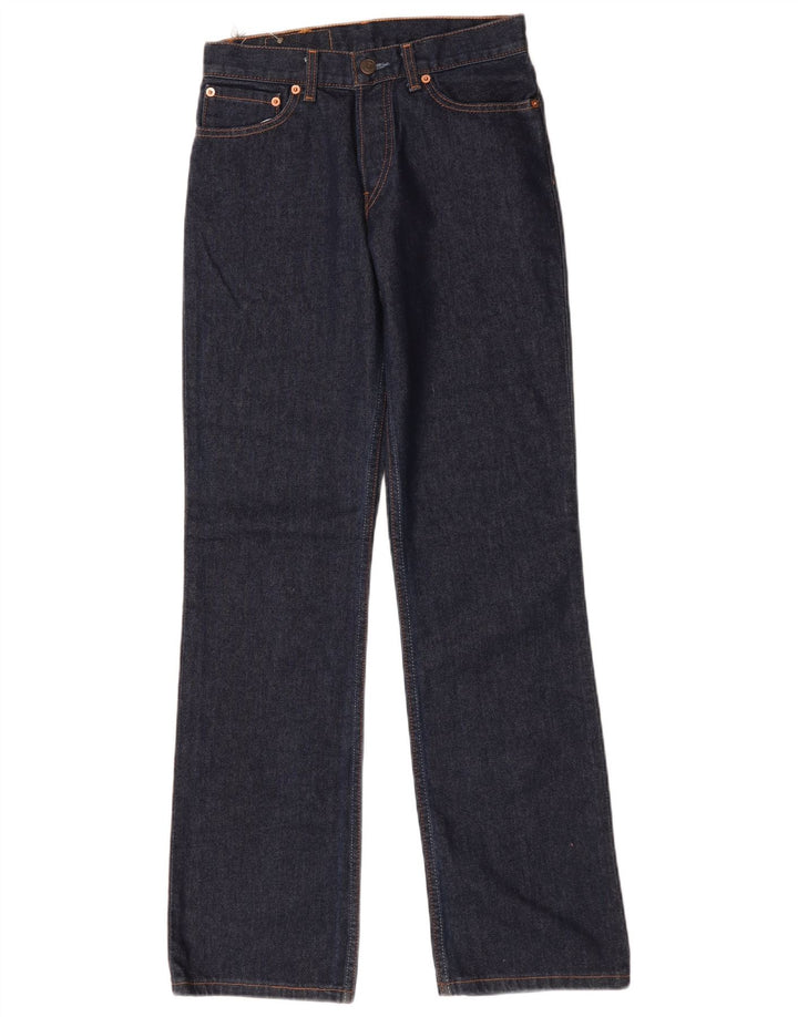 Damskie dżinsy Levi's 575 Straight W28 L32 Granatowa bawełna