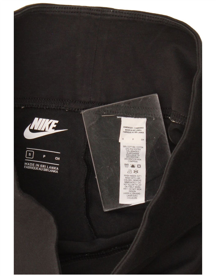 Damskie spodenki sportowe NIKE UK 8 Małe, czarne, bawełniane