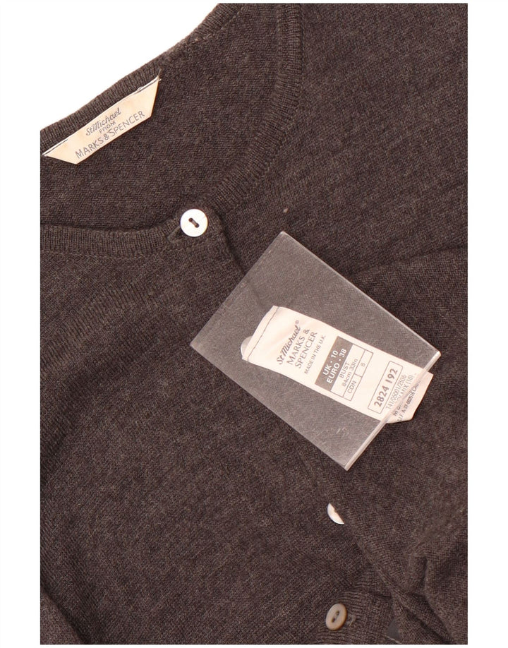 Sweter damski Marks & Spencer UK 10, mały, szary, nowa wełna