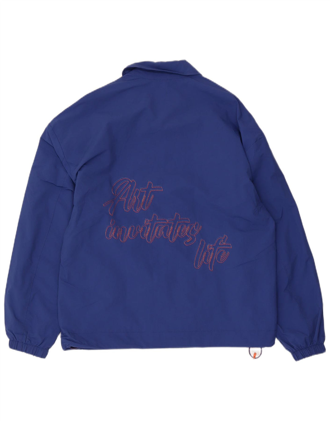 Męska kurtka bomber Zara Graphic UK 36 Small Blue