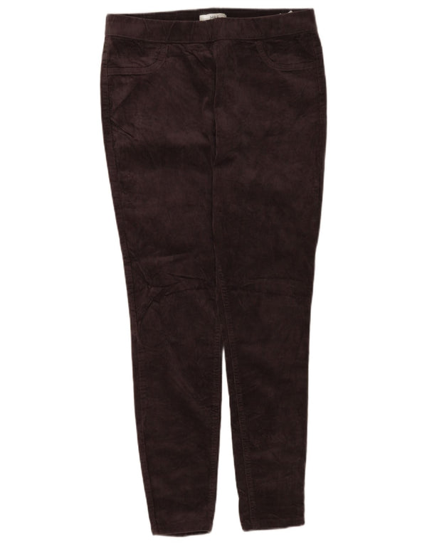Spodnie sztruksowe Marks & Spencer Skinny UK 12 Medium W30 L28 Brązowe