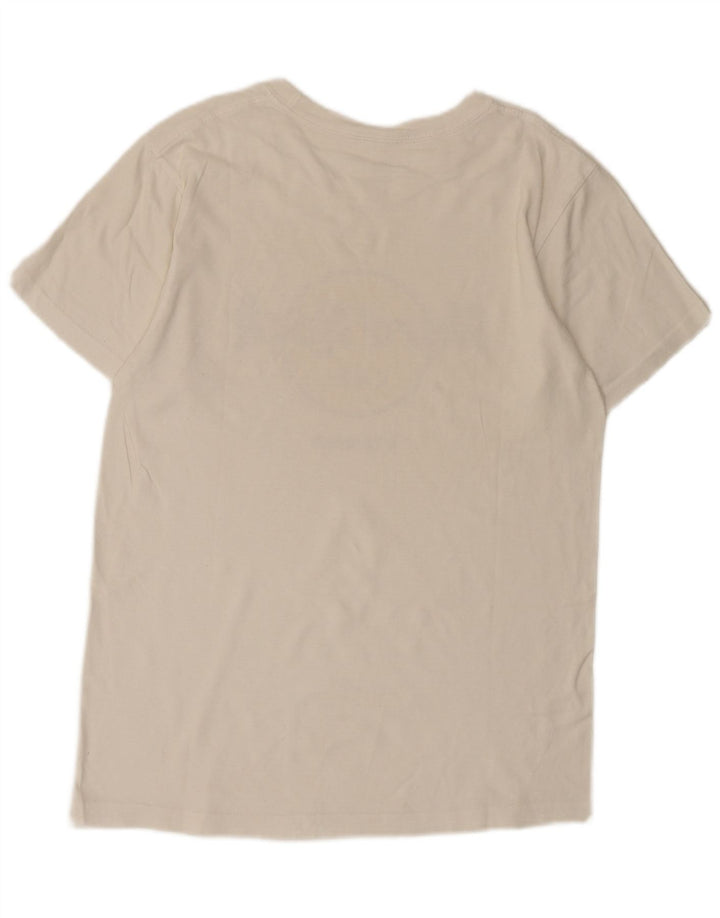 Męski T-shirt z grafiką Hard Rock Cafe Vienna, średni biały