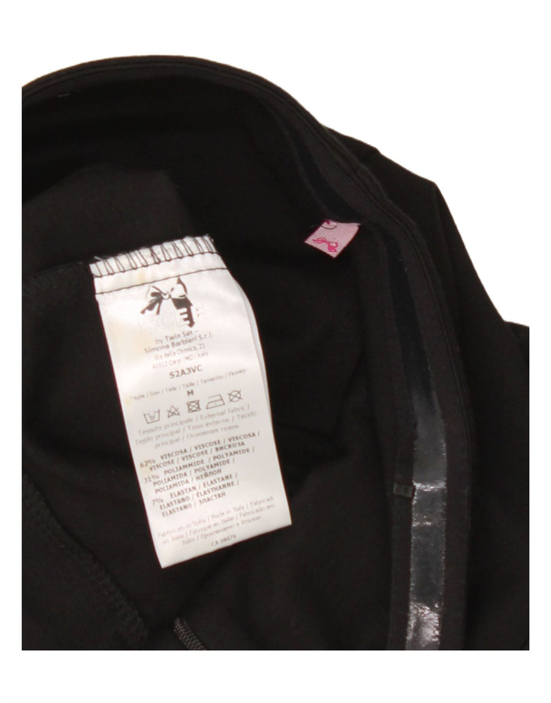 SIMONA BARBIERI Womens Twin-Set Strapless Dress UK 12 Medium Black Viscose Vintage Simona Barbieri and Second-Hand Simona Barbieri from Messina Hembry 