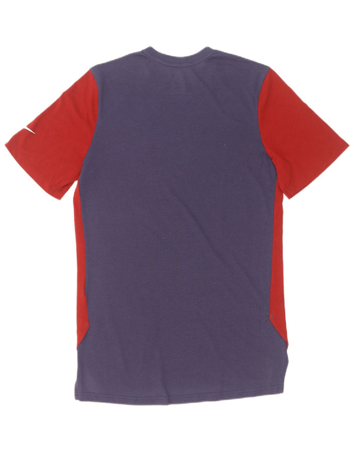 Męski T-shirt Nike Dri Fit Top w kolorze średnio czerwonym