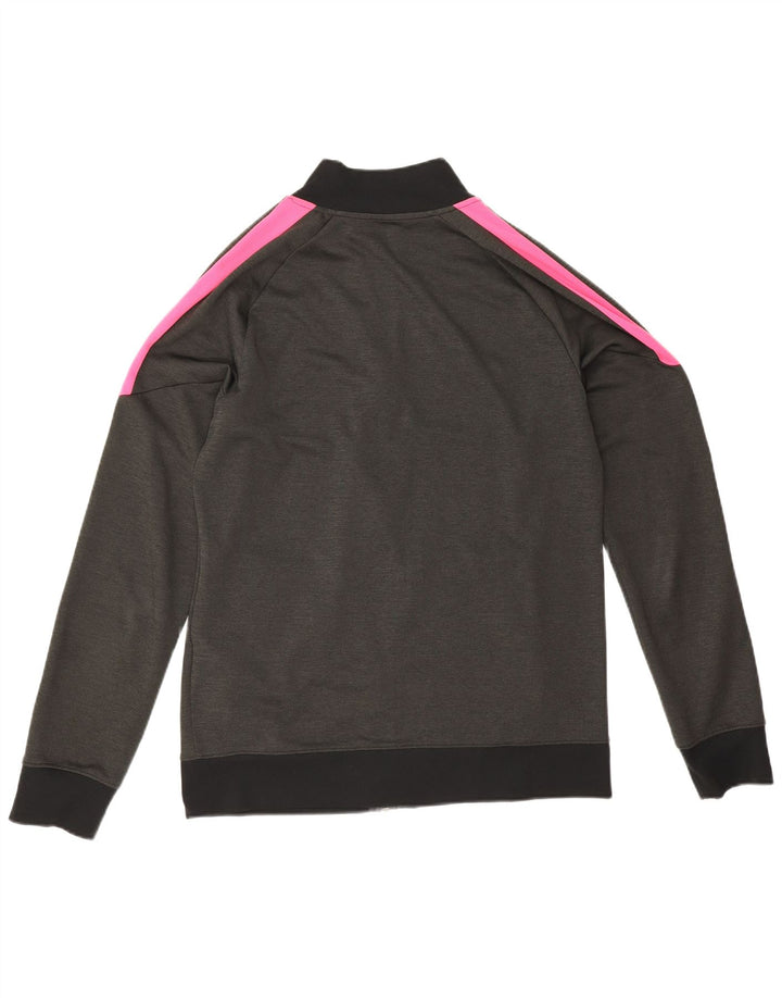 Męska kurtka dresowa Nike Dri Fit, poliester w kolorze średnioszarym