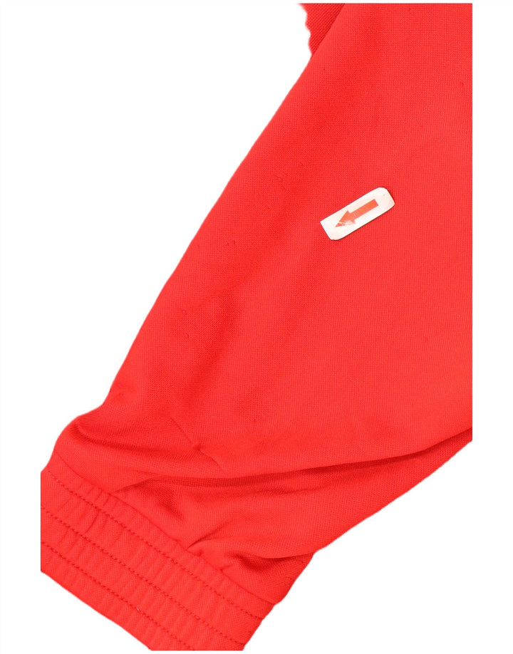 Męska bluza z zamkiem błyskawicznym Umbro XL, czerwony poliester