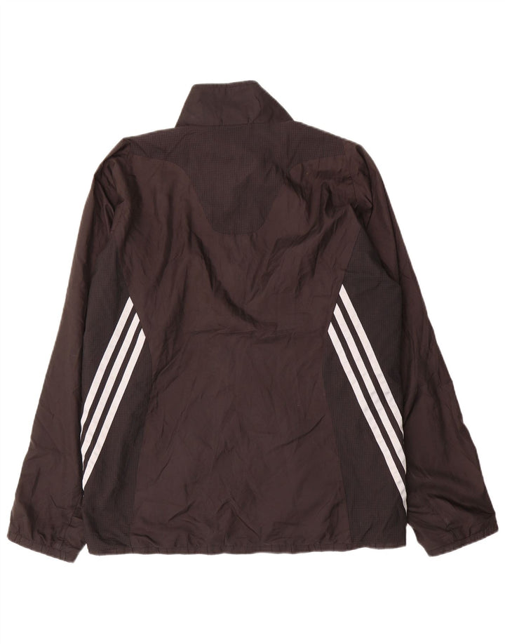 Adidas Męska kurtka dresowa Climacool, mała, czarna, poliestrowa