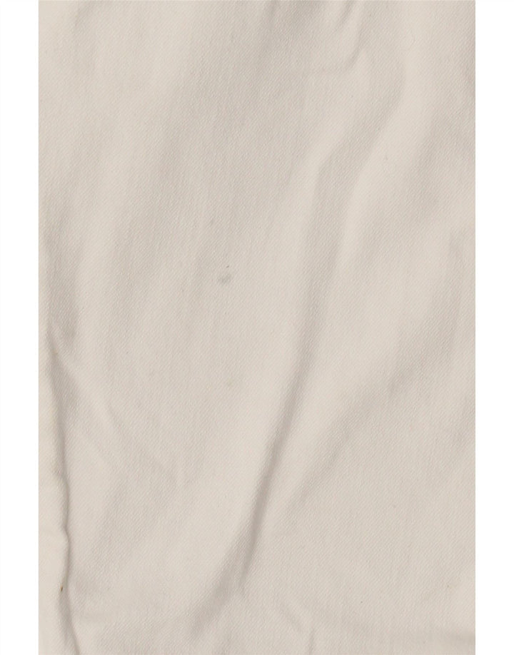 Armani Exchange Męskie jeansy slim W33 L28 Biała bawełna