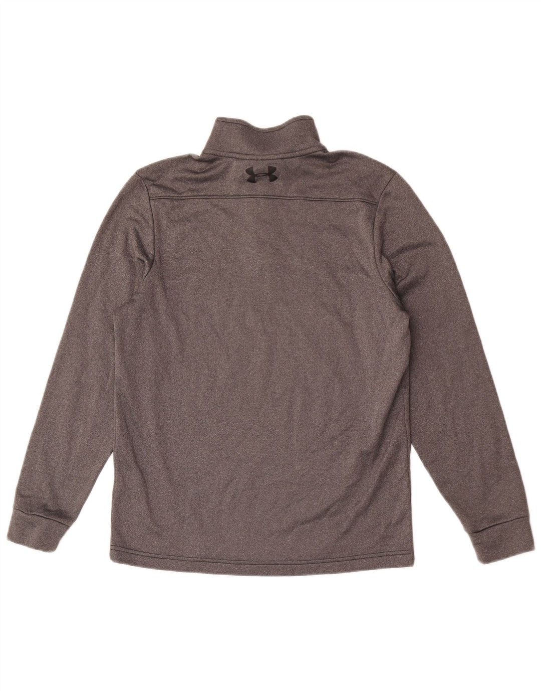 Męski dres Under Armour Cold Gear z zamkiem błyskawicznym, mały, szary