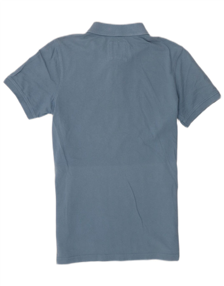 Męska koszulka polo Crew Clothing Średni niebieski, bawełniany
