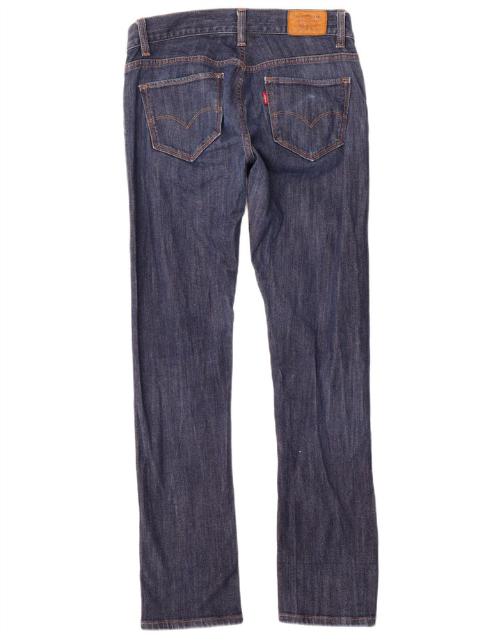 Damskie jeansy Levi's Tilted Straight US 4 Small W27 L30 Niebieskie bawełniane