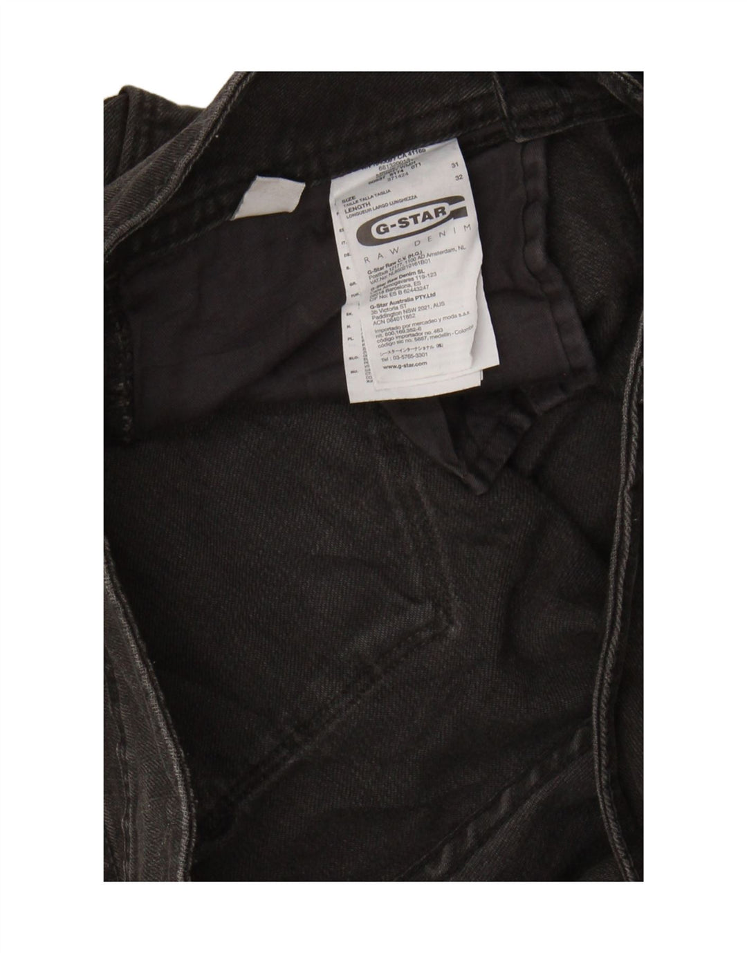Damskie jeansy skinny G-Star W31 L29 Szara bawełna