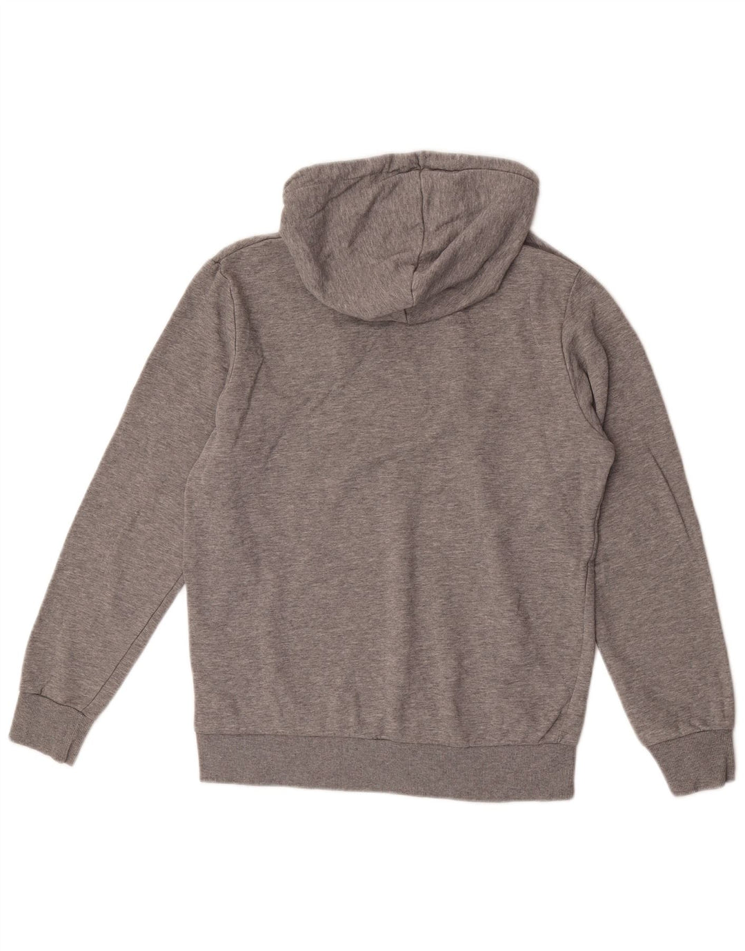 Męski sweter z kapturem Jack & Jones, średnioszary, bawełniany w cętki