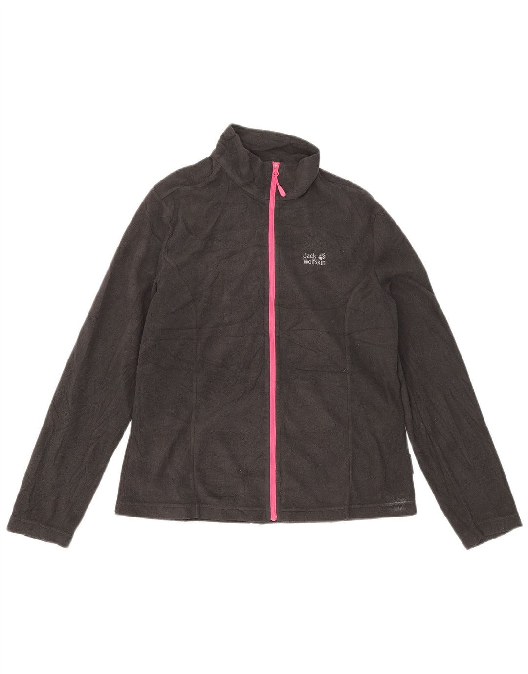 Damska kurtka polarowa Jack Wolfskin UK 14/16, duża, czarna, poliester