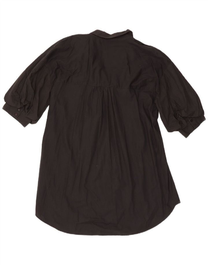 Damska sukienka koszulowa Zara UK 14, średnia czarna