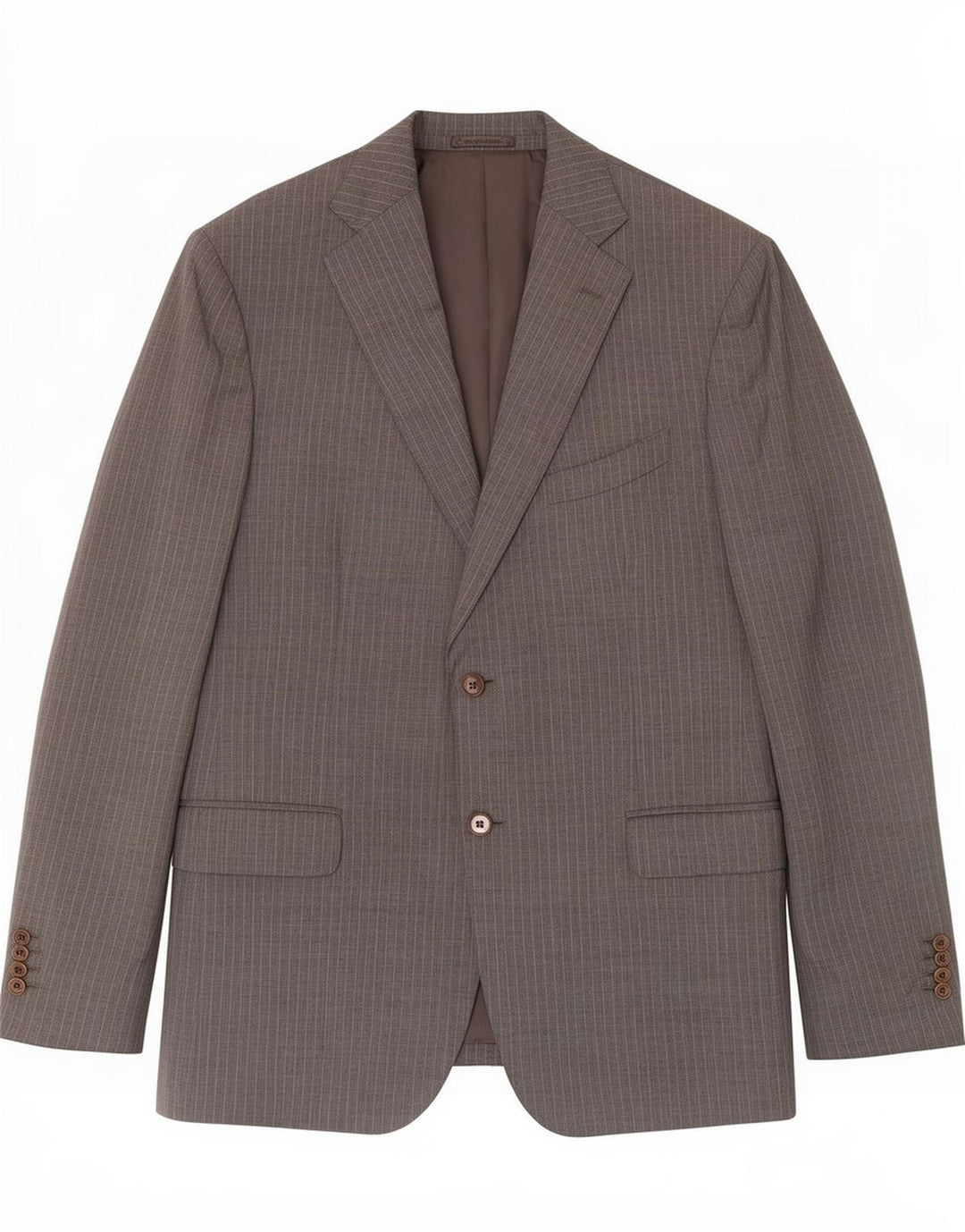 Męska marynarka zapinana na 2 guziki Massimo Dutti EU 58 2XL Szara wełniana w prążki