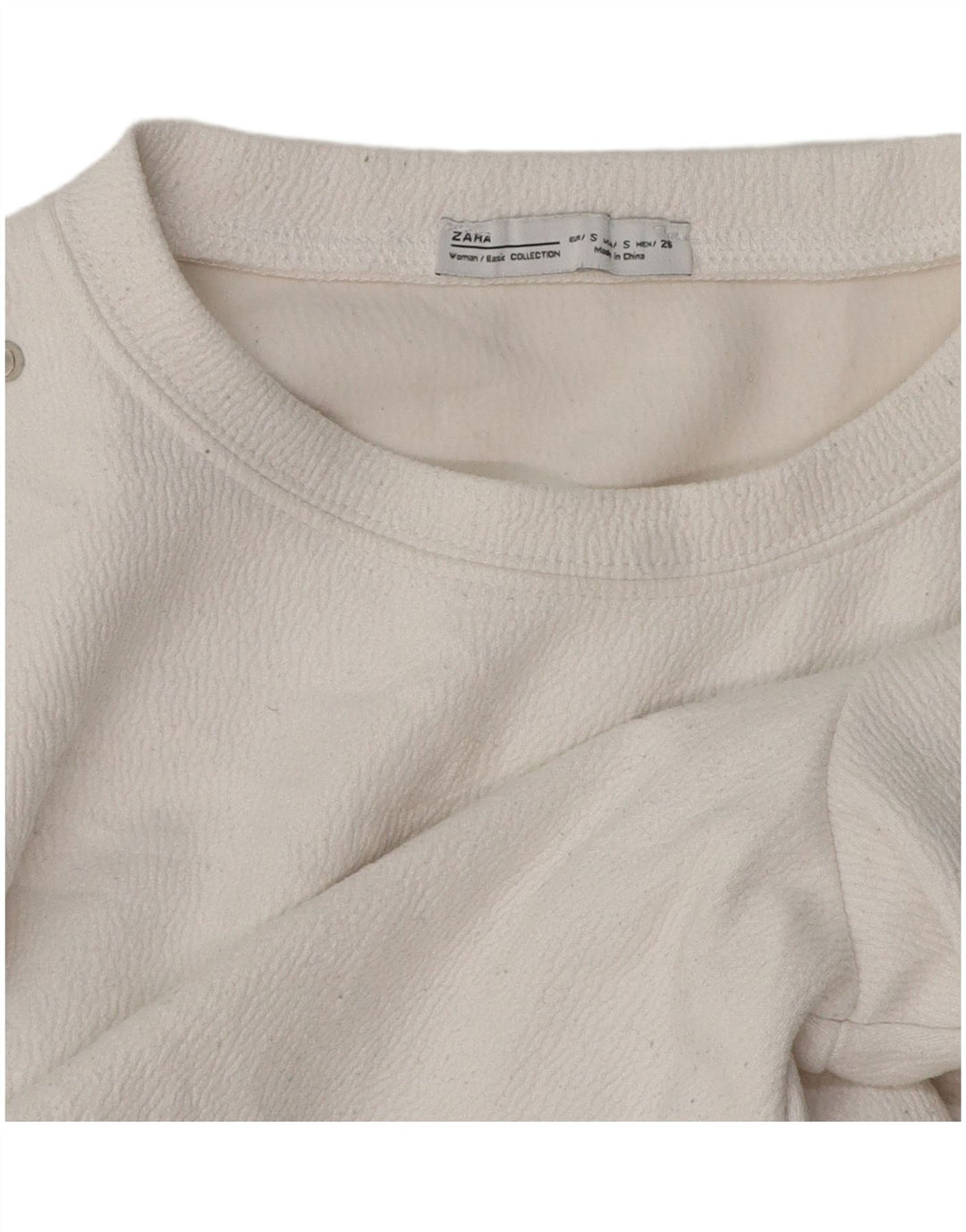 Bluzka damska Zara Top UK 10 Small White