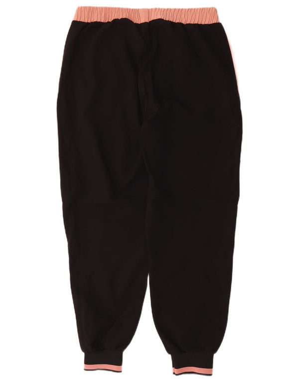 Damskie spodnie dresowe Zara Joggers UK 14, duże czarne bloki kolorów