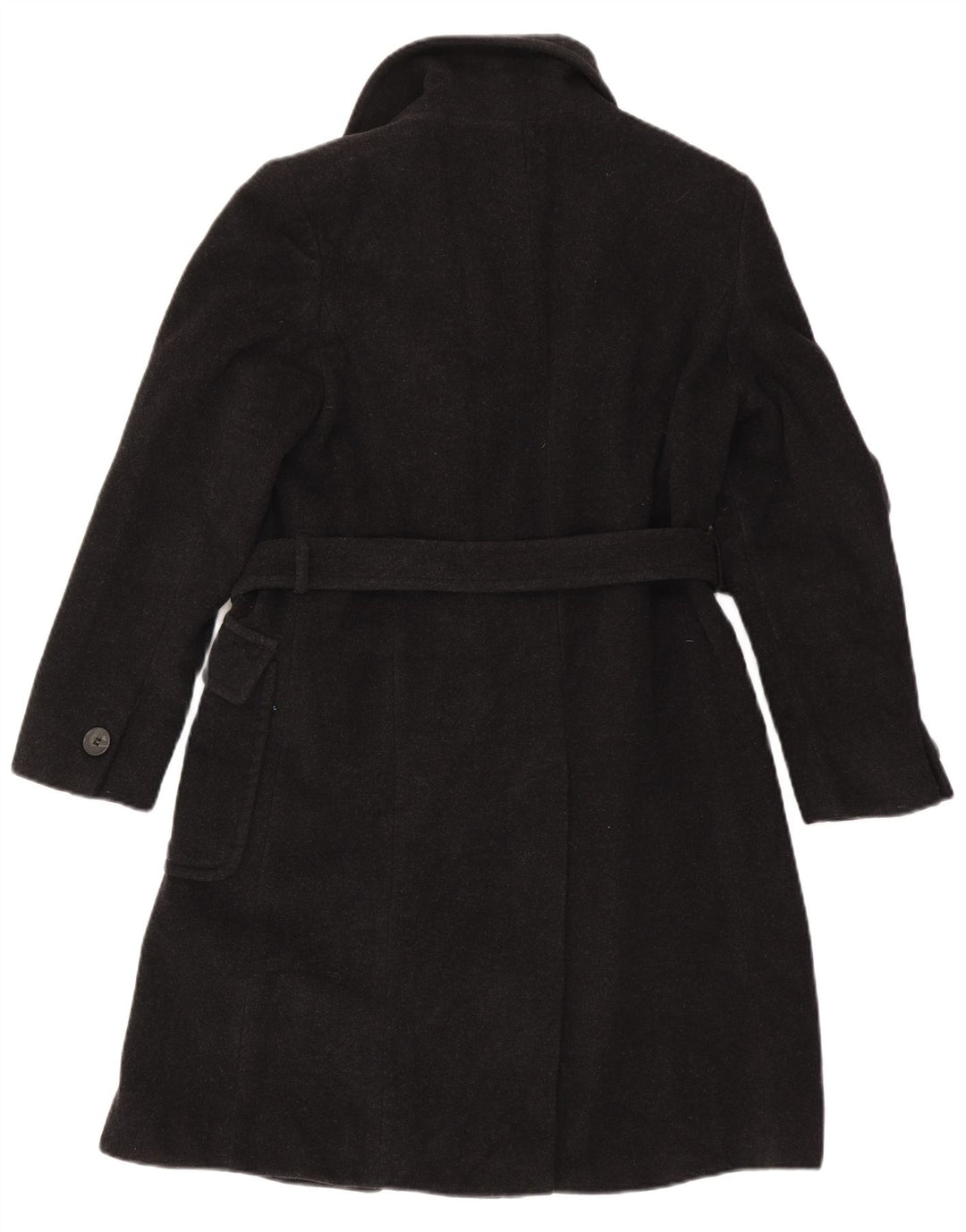 Max & Co. Damski płaszcz oversize z podwójnymi piersiami UK 10, mały, czarny, wełniany