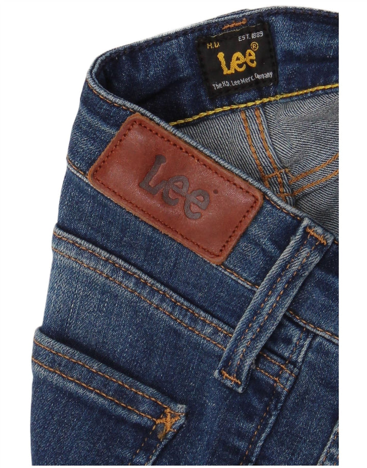 Damskie jeansy Lee Skinny W26 L30 Niebieskie