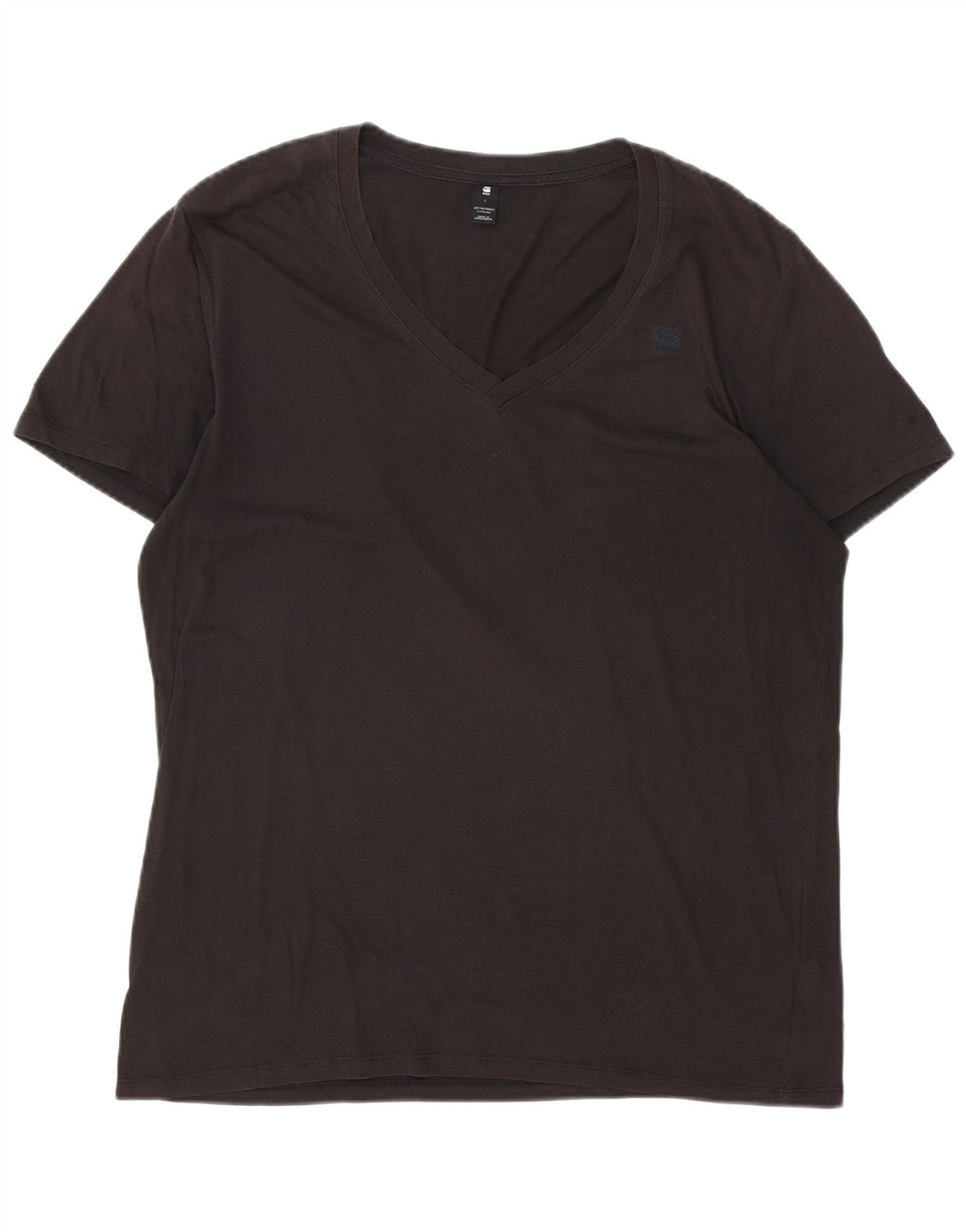 Męski T-shirt G-STAR, duży, czarny, bawełniany