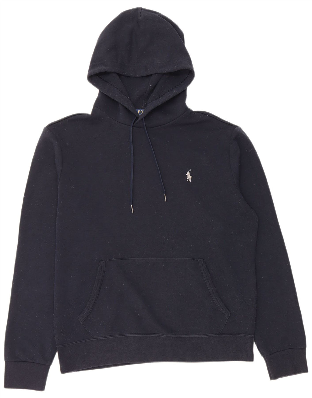 Męski sweter z kapturem Polo Ralph Lauren, średni granatowy poliester