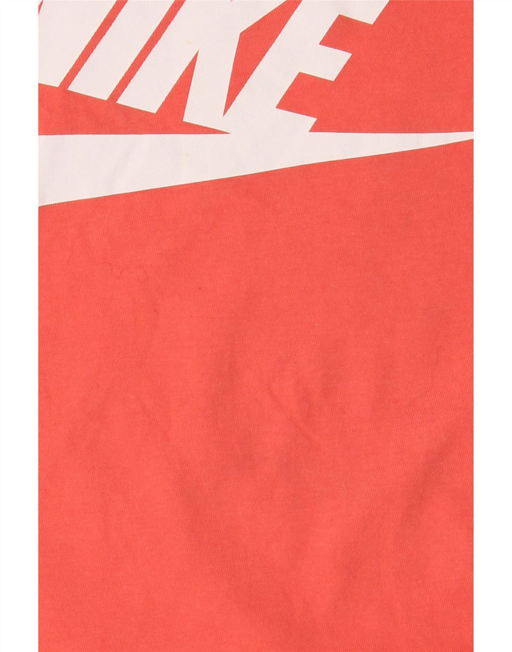 Damska koszulka z grafiką Nike Top UK 14 Średnia pomarańcza