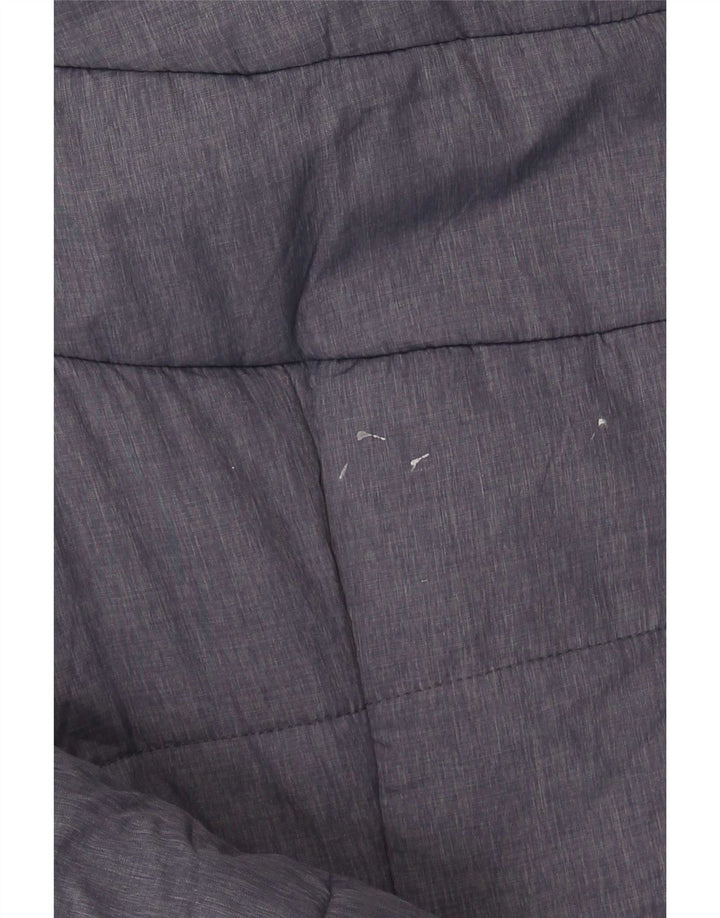 Damska wyściełana kurtka z kapturem Superdry UK 14, średni niebieski nylon