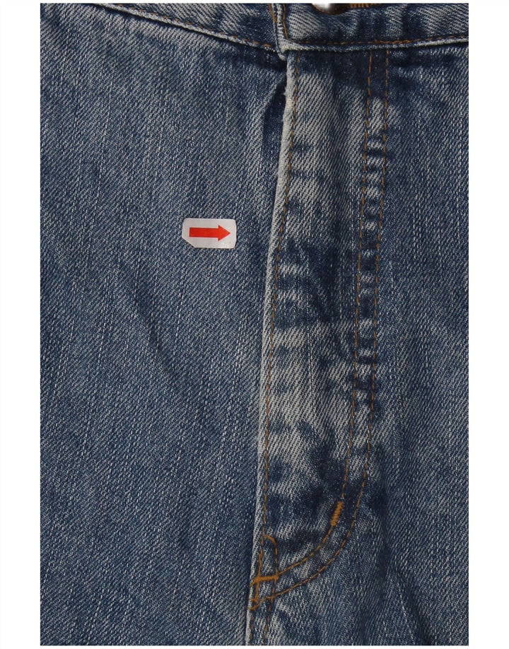 WRANGLER Męskie proste dżinsy Ohio W38 L34 Niebieskie, bawełniane