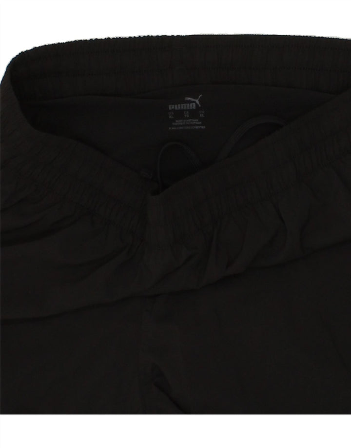 PUMA Mens Sport Shorts XL Black Vintage Puma and Second-Hand Puma from Messina Hembry 