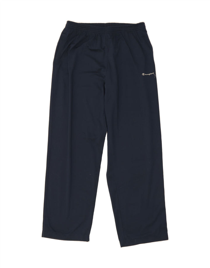 CHAMPION Mens Tracksuit Trousers 2XL  Navy Blue Polyester Vintage Champion and Second-Hand Champion from Messina Hembry 