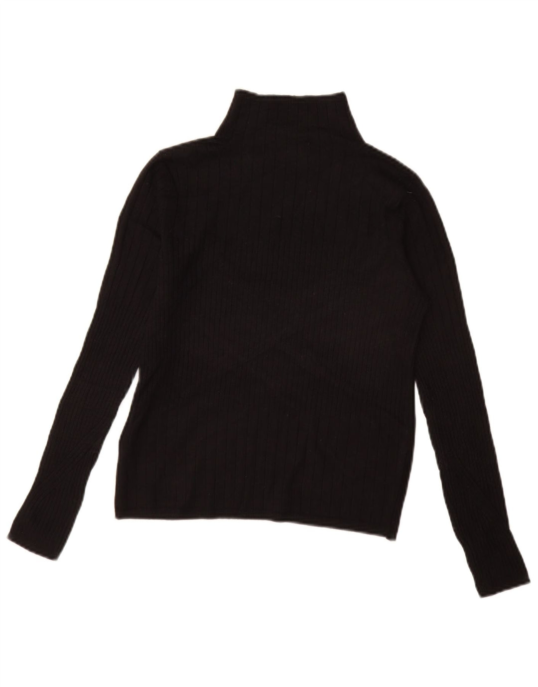 MARKS & SPENCER Damski sweter z golfem UK 10, mały, czarny