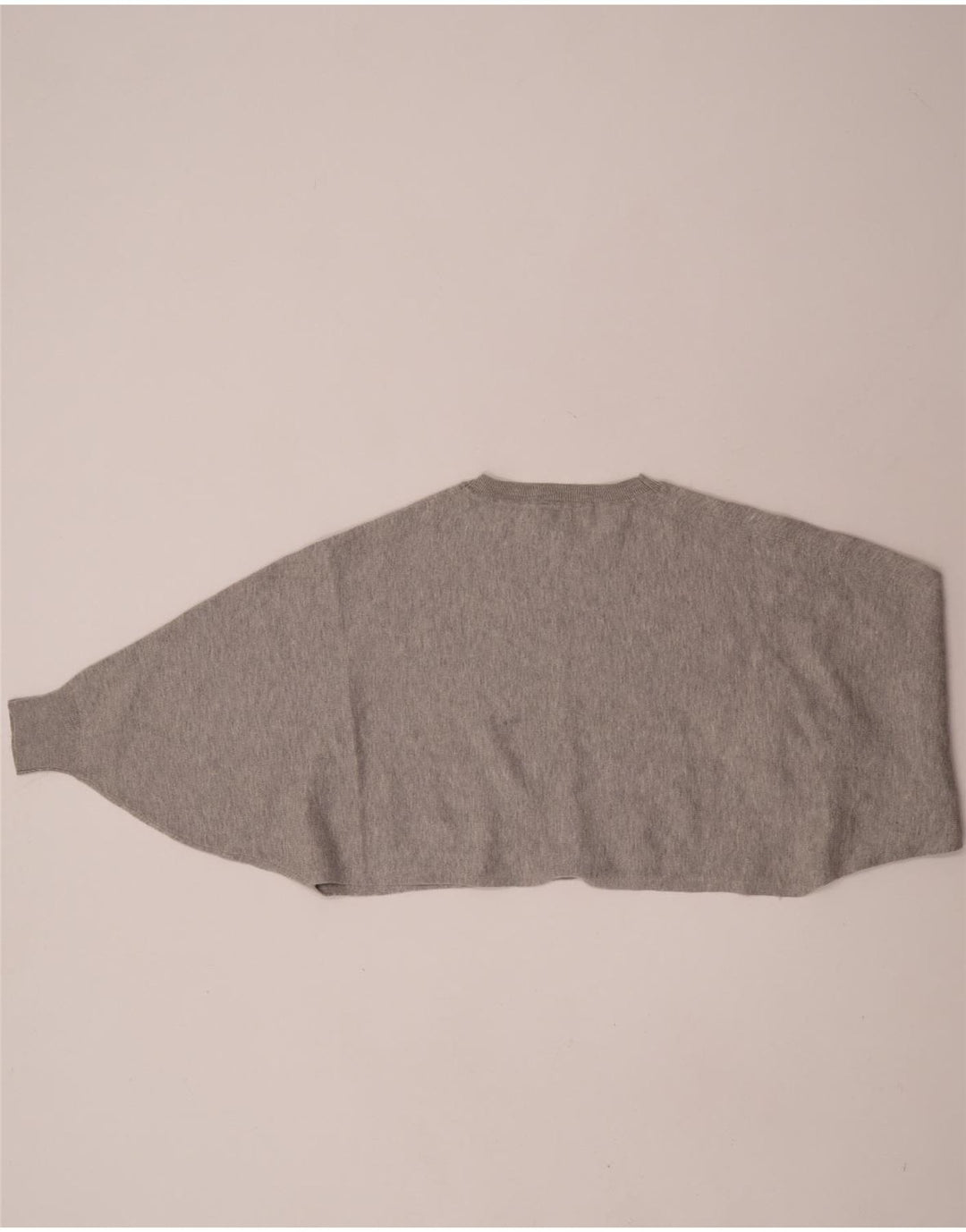 Damska bluza typu Crop Massimo Dutti UK 14, średnioszara, nakrapiana