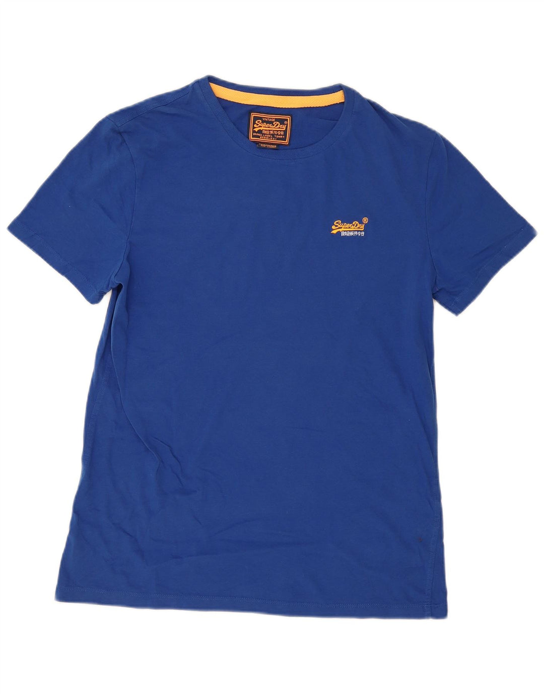 T-shirt męski Superdry Top XL, niebieski, bawełniany