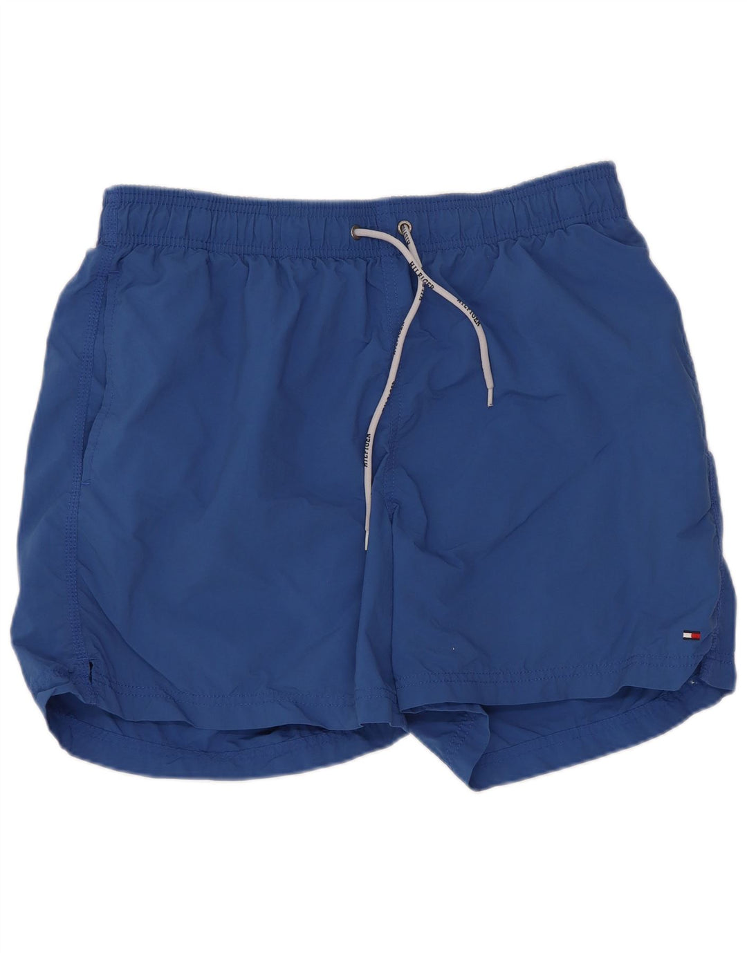 Męskie spodenki kąpielowe Tommy Hilfiger Regular, średnioniebieskie, nylonowe sportowe