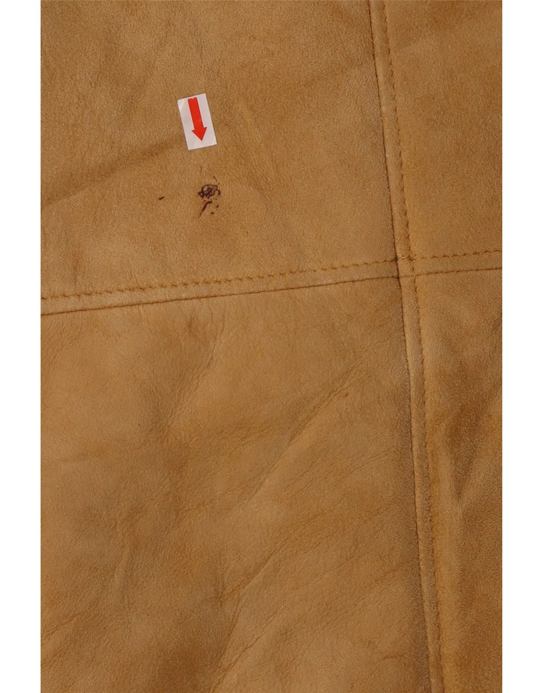 Vintage damski płaszcz Sherpa Shearling UK 14 duży beż