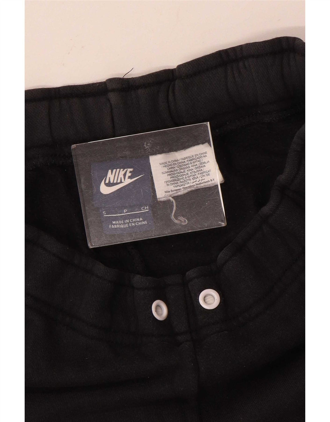 Męskie spodnie dresowe Nike, małe czarne