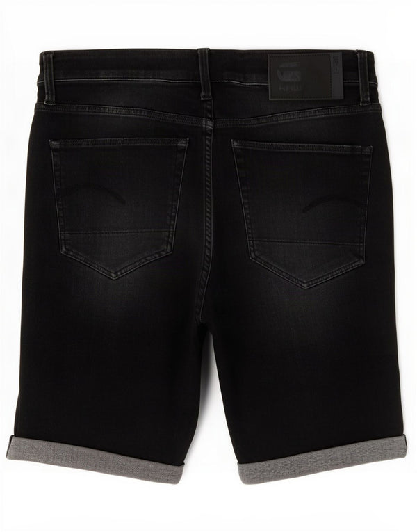Męskie spodenki jeansowe G-Star 3301 W34, duże, szare, bawełniane
