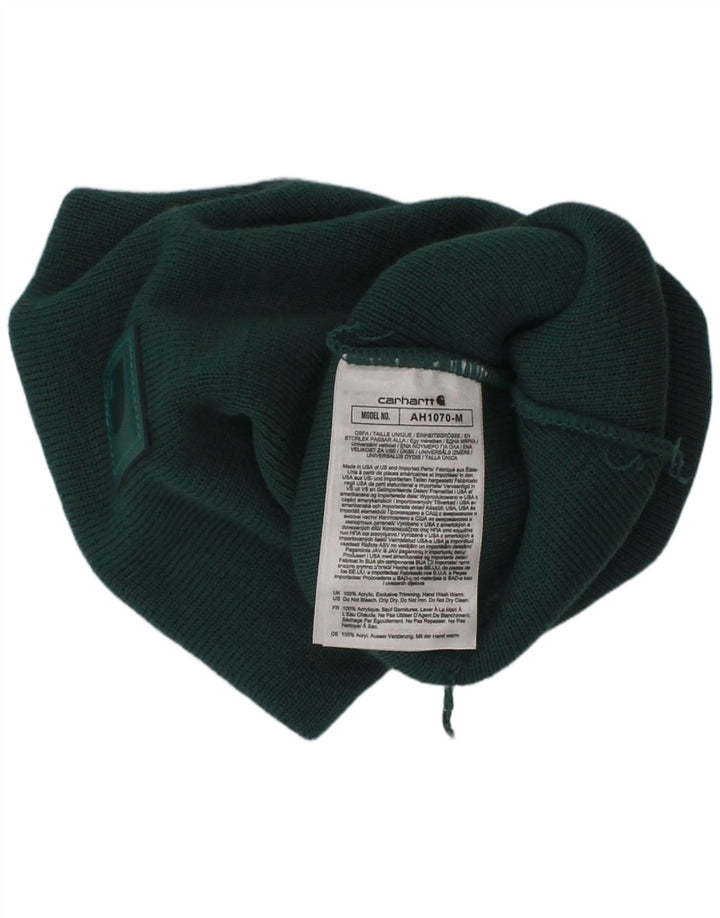 Czapka Beanie Carhartt, jeden rozmiar, zielony akryl