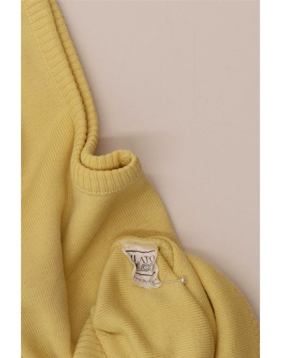 Podkoszulek męski w stylu vintage, kamizelka, średni żółty