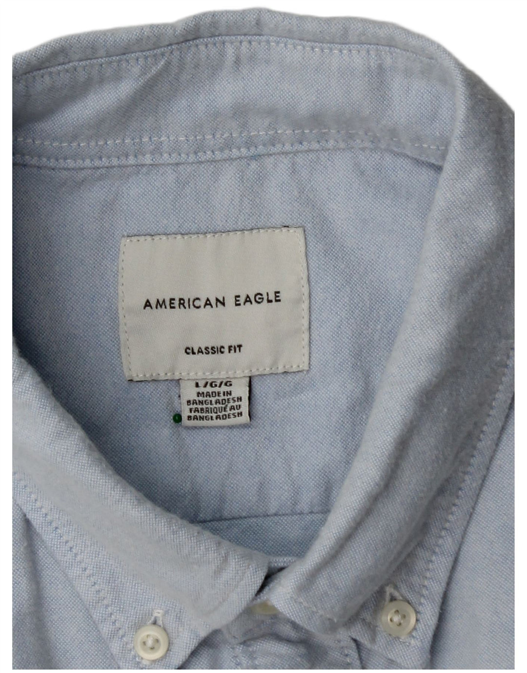 Koszula męska AMERICAN EAGLE o klasycznym kroju, duża, niebieska, bawełniana