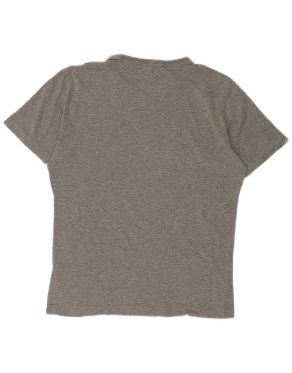 T-shirt męski Puma, mały, szary, bawełniany