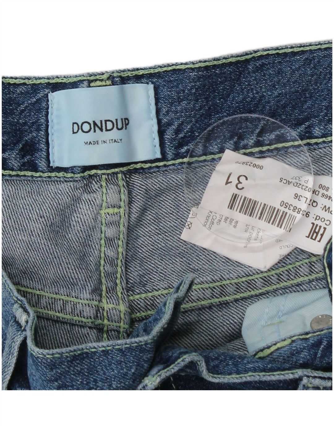DONDUP Mens Slim Jeans W31 L36 Blue Cotton