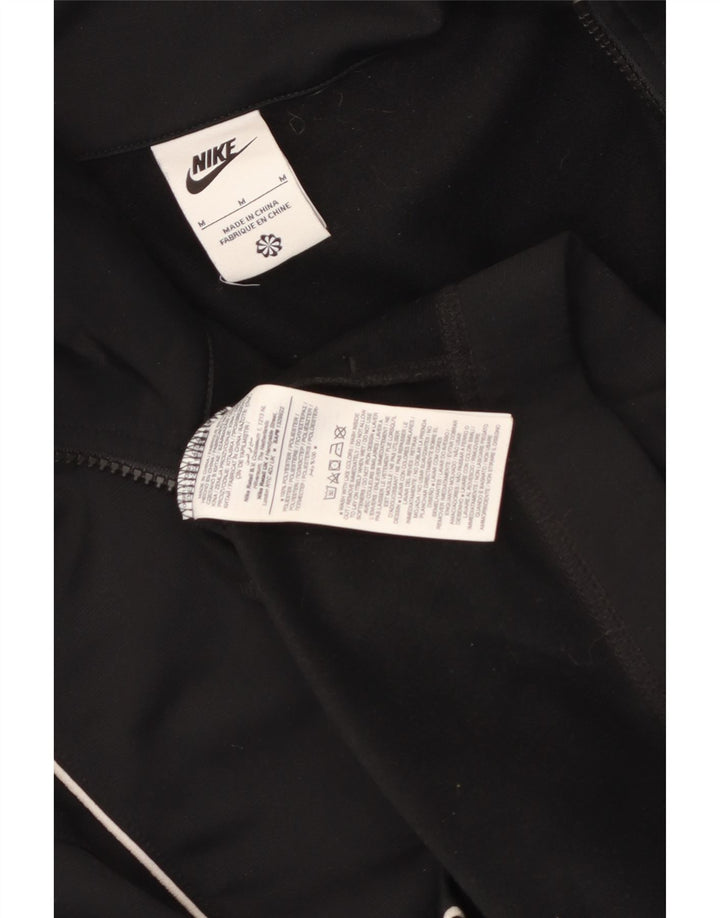 Damska kurtka dresowa Nike UK 14, średni czarny poliester