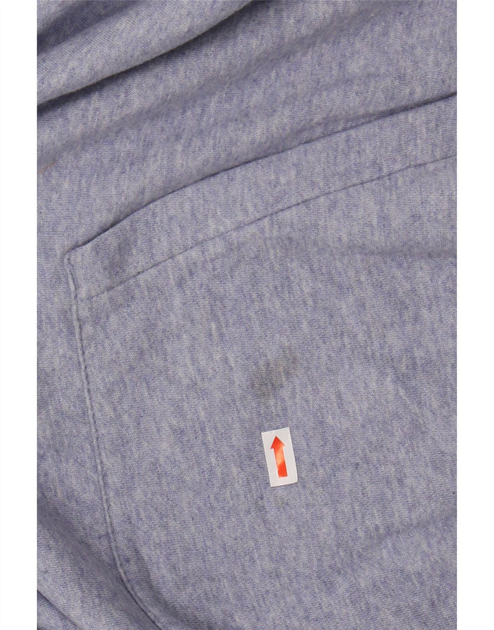 Damski sweter oversize z kapturem NIKE UK 16, duża, fioletowa, nakrapiana bawełna