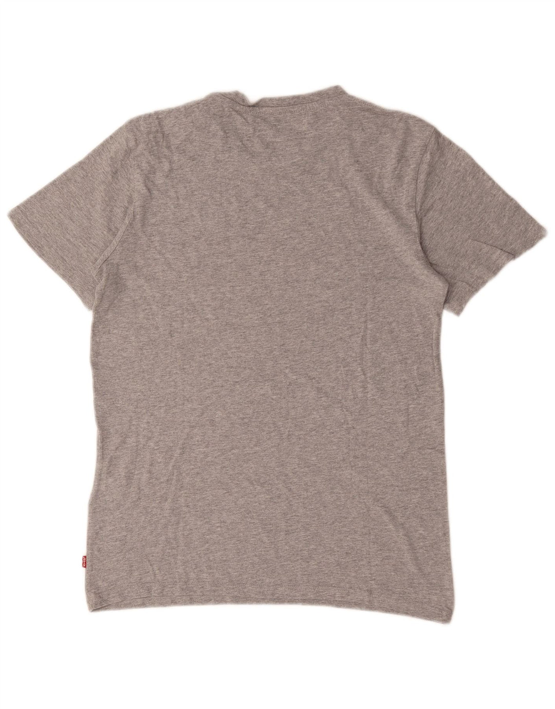 Męski T-shirt z grafiką Levi's, mały, szary, nakrapiany, bawełniany