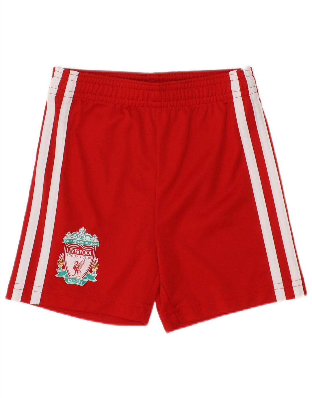 Spodenki sportowe Adidas Baby Boys Liverpool Graphic 6-9 miesięcy Czerwony poliester