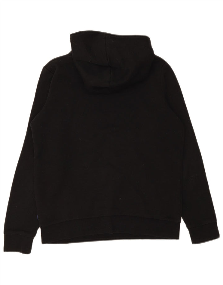 Chłopięcy sweter z kapturem Jack & Jones z grafiką, 15-16 lat, średni czarny poliester