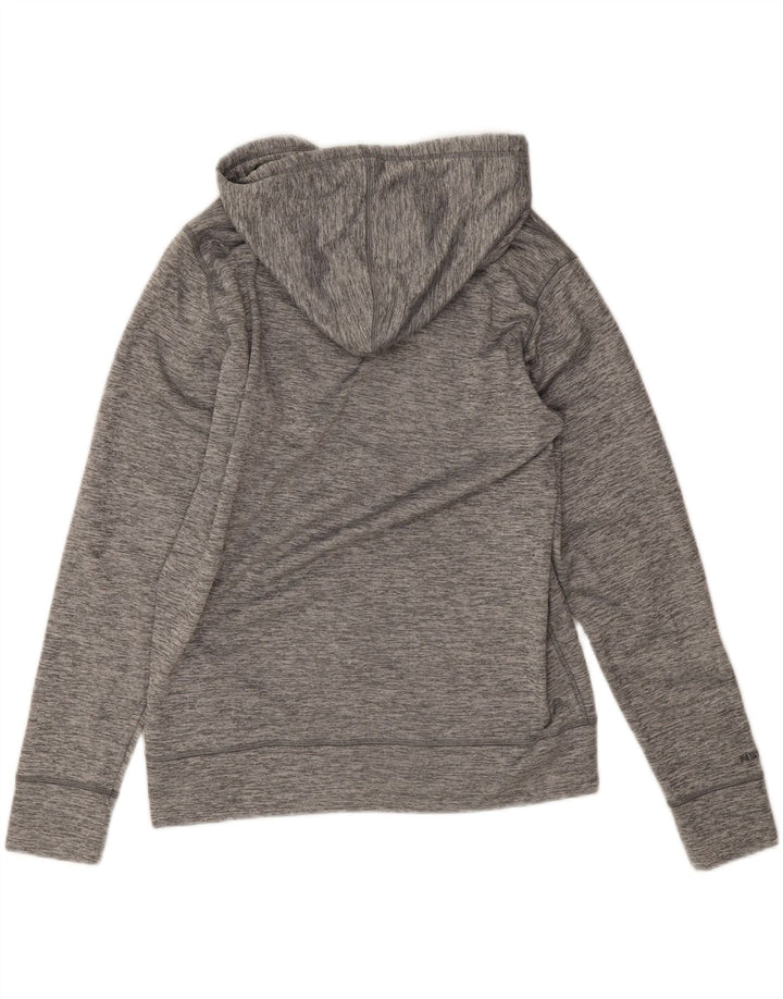 Damska bluza z kapturem Under Armour z grafiką, UK 14, średni szary poliester